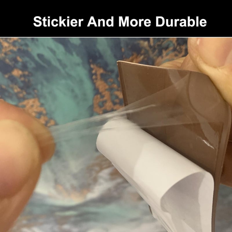 YIYIMIMO 3 Rolls Self-Adhesive Caulk Tape - Waterproof Peel and Stick Sealing Strip (1.5"x10.5 Ft, Brown) for Bathtub, Shower, Sink, Toilet Edge Protector & Kitchen Countertop - No Mess Alternative to Caulking - Image 3